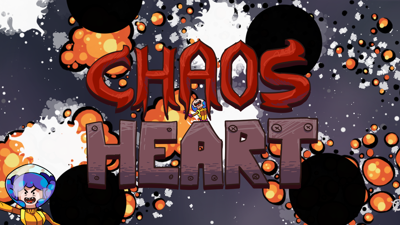 Chaos Heart Postcard Image